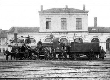 Z36322 - Gand-Ekloo n°1 n° 10 - ex. type 1 n° 437 ou 439 EB - vers 1895 Eeklo.jpg